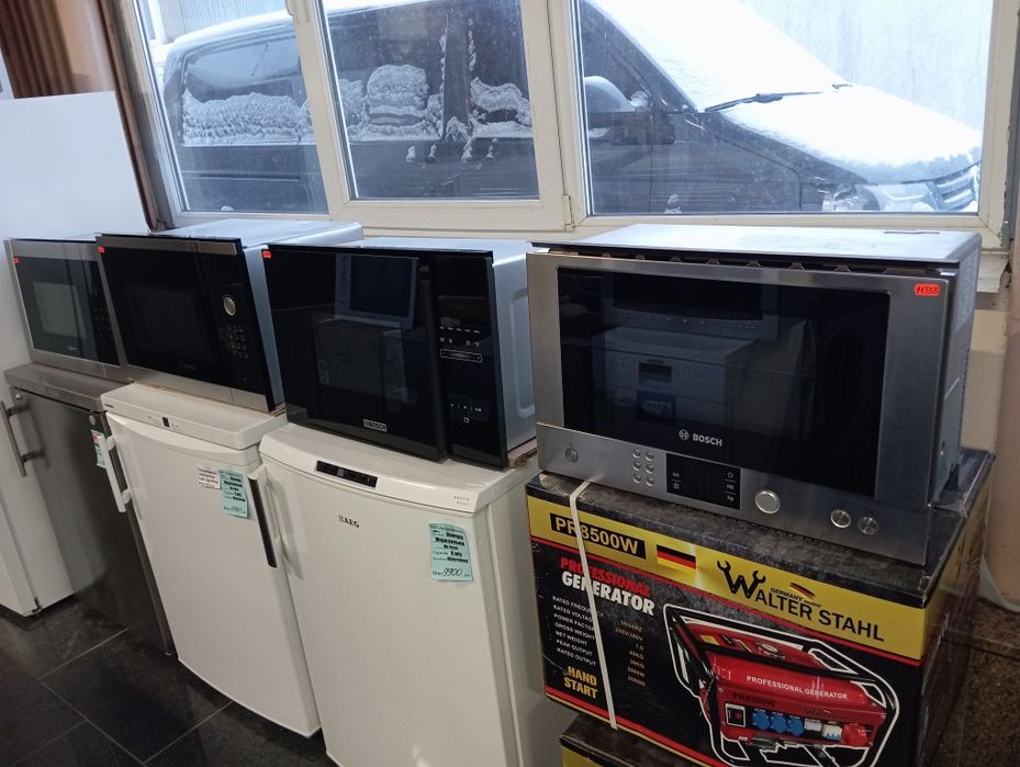 Встраиваемая микроволновая печь Bosch черная нержавейка из Германии