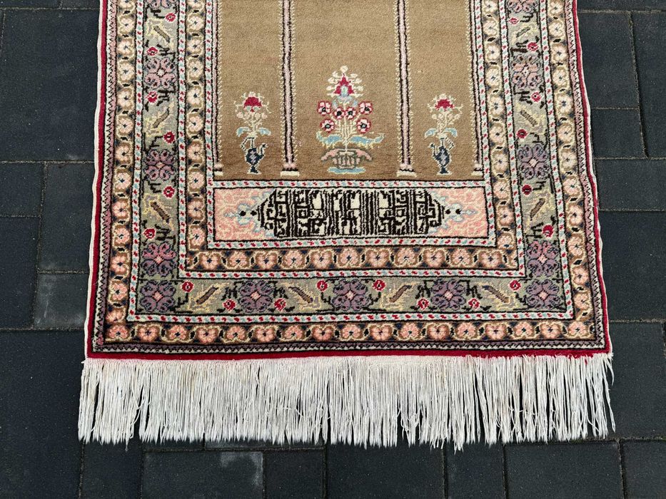 Turecki Kayseri Dywan Ręcznie Tkany Wełniany 157x92