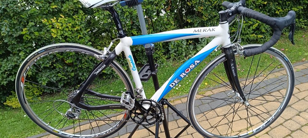 De Rosa rower 17 cali aluminiowo carbon.