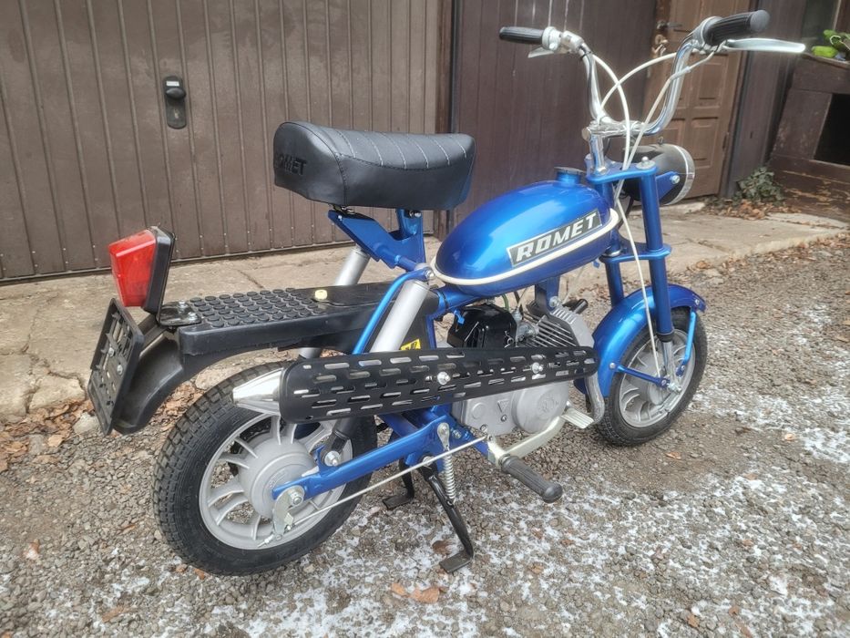 Motorynka m2 przejściówka odbudowana zarejestrowana na białe