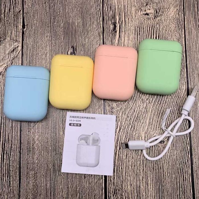 Акція i12 Inpods Чорні Бездротові Навушники Bluetooth