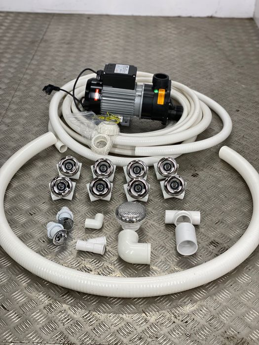 Zestaw hydromasażu do balii ogrodowej, kompletny zestaw