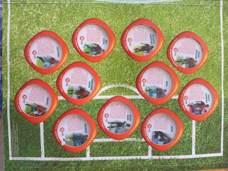 Colecção completa euro 2004.