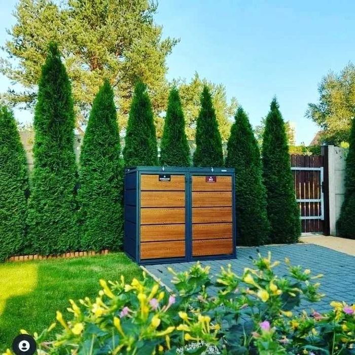 Obudowa Zabudowa Osłona Kosza Wiata Śmietnikowa  Domek Narzędziowy