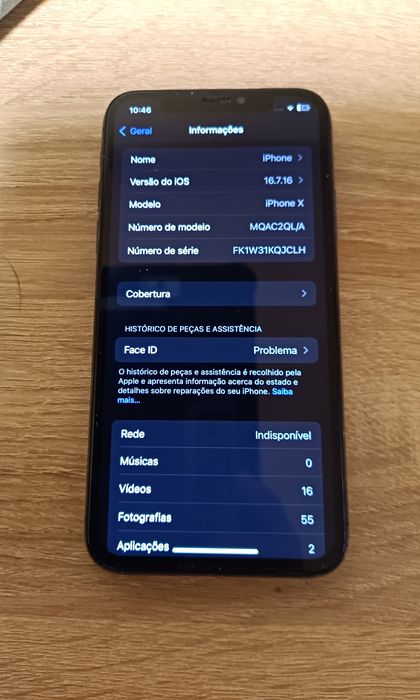 IPHONE X 64 GB Recondicionado.