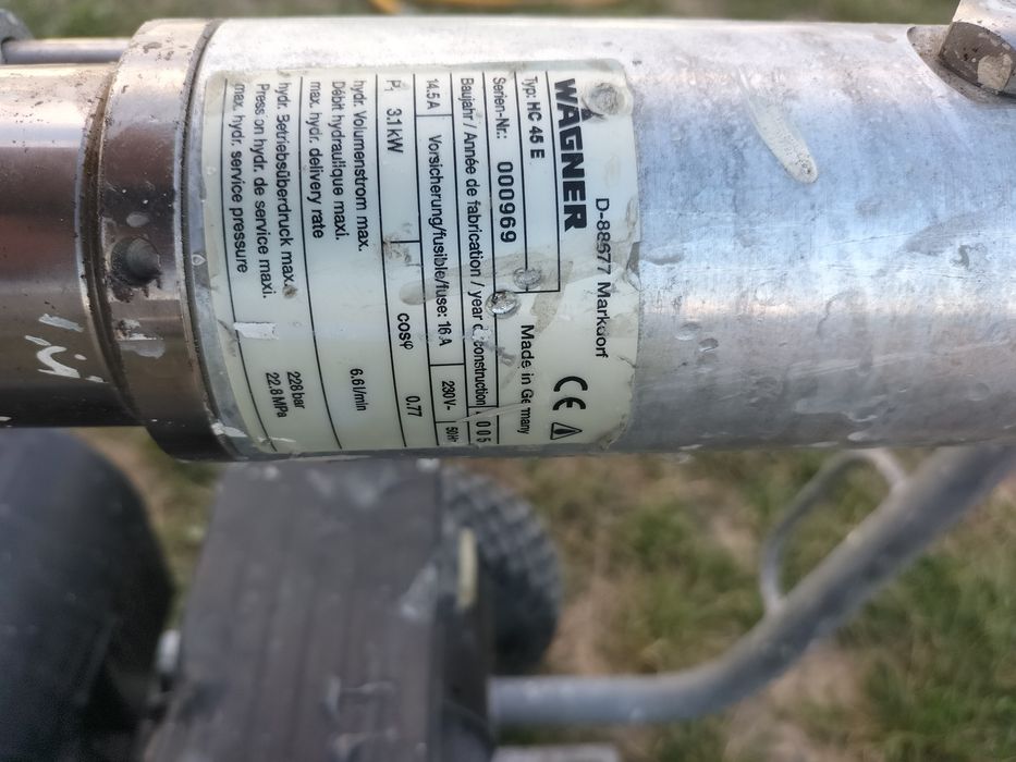 Wagner HC 45 E Професійна покрасочно шпаклювальна  машинка
