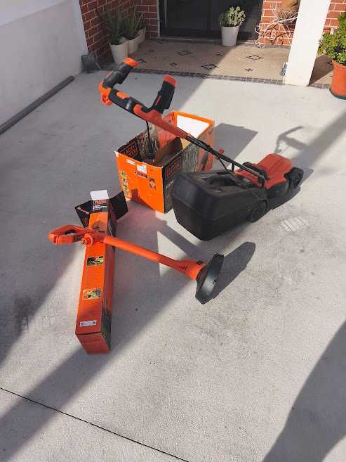 Corta Relva e Aparador Black Deker