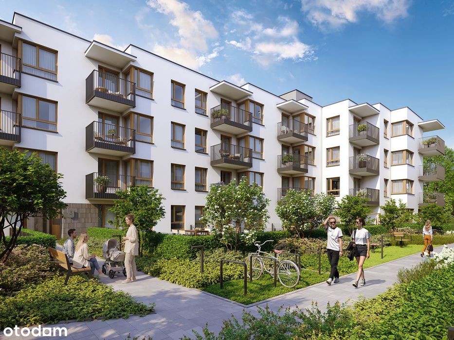 2-pokojowe mieszkanie 41m2 + balkon