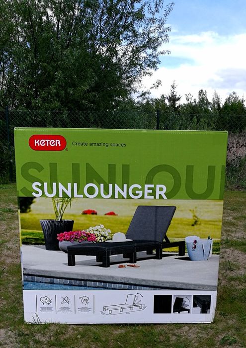 Leżak ogrodowy KETER Daytona Deluxe