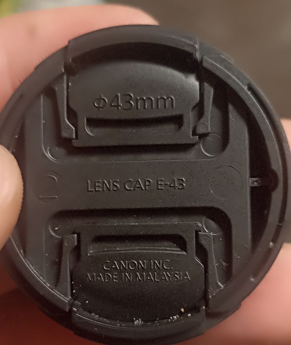 Кришка об'єктива Canon оригінал E43ll mm