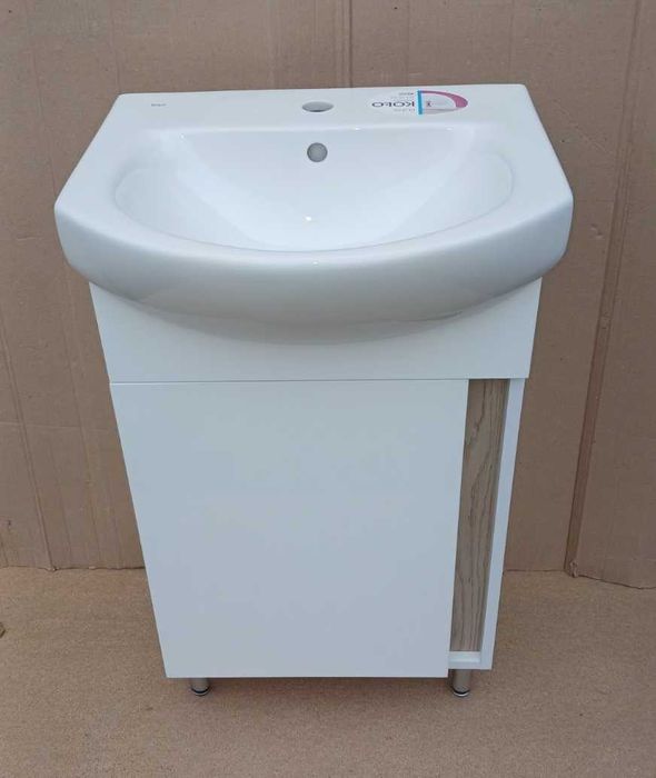 Глибока раковина (умивальник) У КОМПЛЕКТІ з оригінальною тумбою.