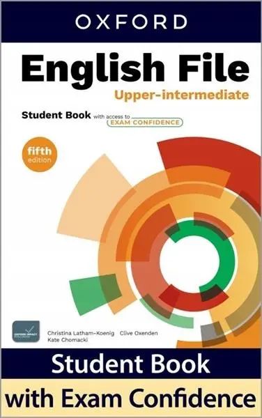 English File 5E UPPER-INTERMEDIATE Podręcznik access to Exam Confidence. Oxford. Nowy Produkt