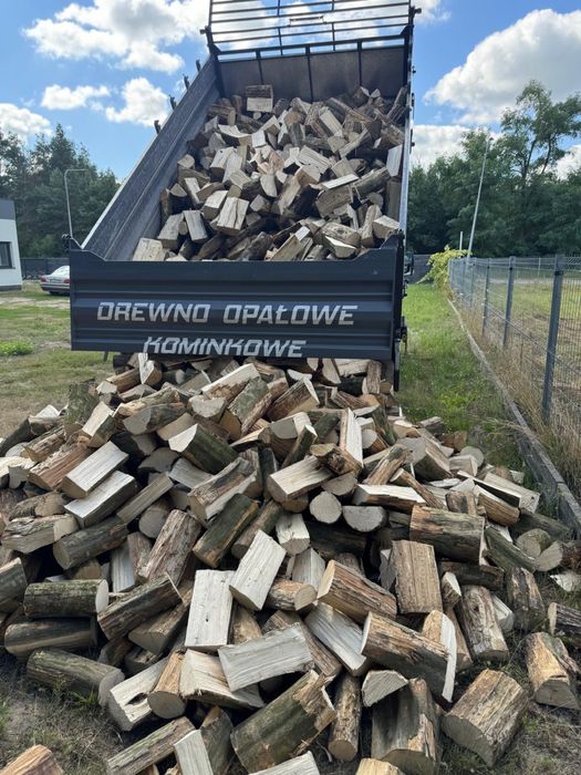 Drewno opałowe kominkowe  liściaste iglaste sosna Sezonowane