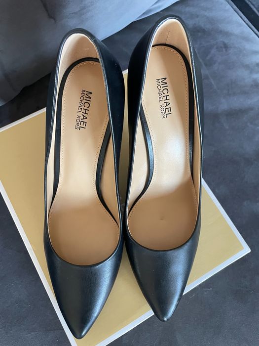OKAZJA NOWE!!! Michael Kors szpilki czarne 38,5 Claire pump Keke
