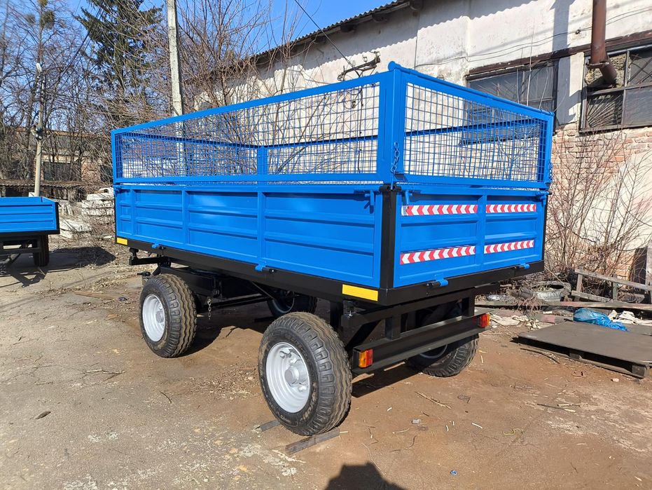 Двухосний причіп до мінітрактора