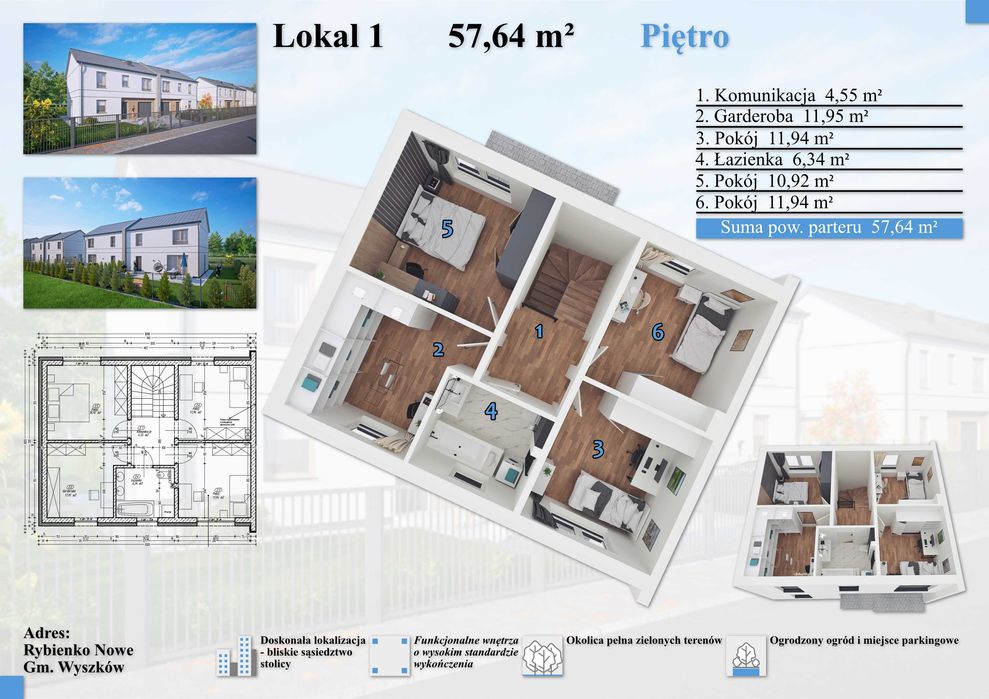 Nowe Segmenty w Rybienku Nowym