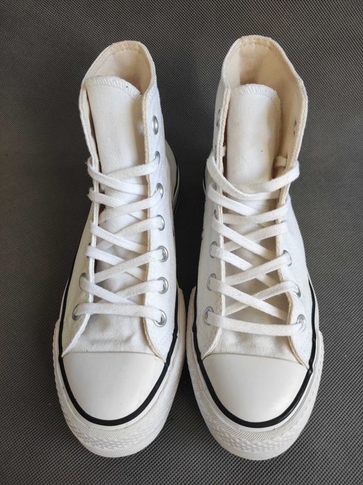 - Converse All Star - Trampki na platformie r. 36,5