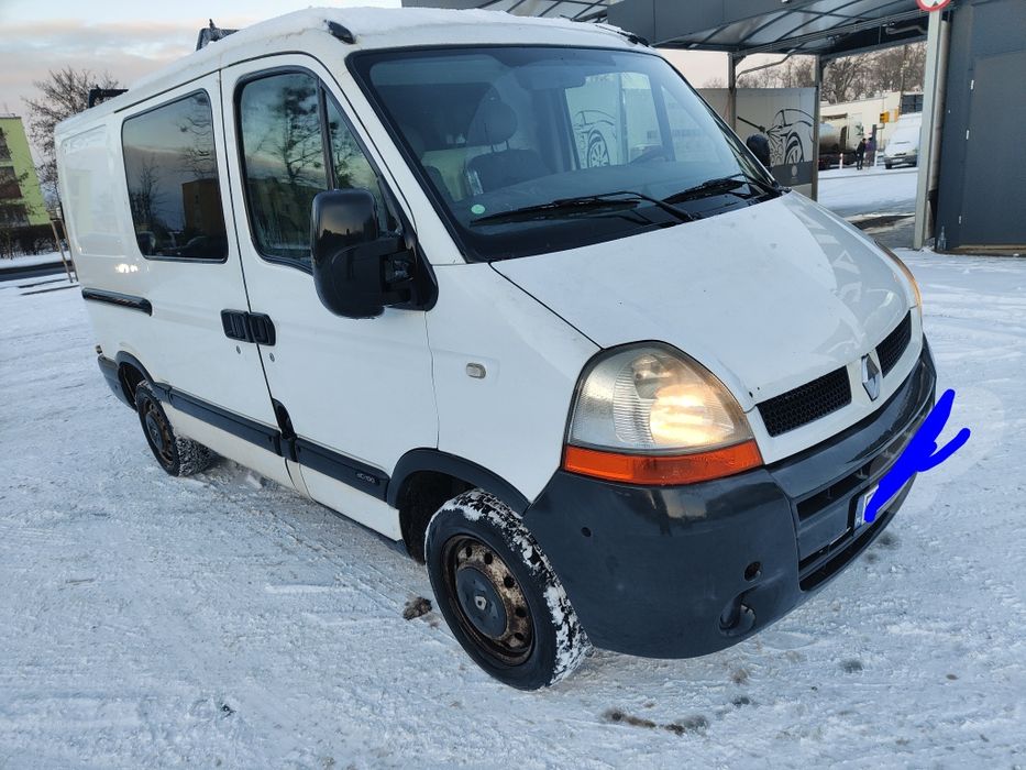 Master 2,5 dCi 2003 góra zrobiona