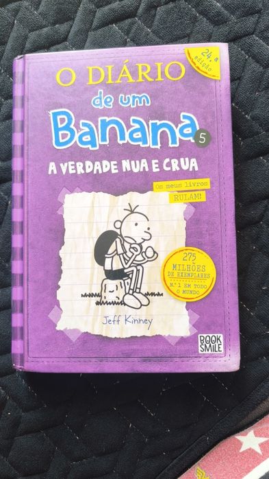 Livro "O diário de um banana - A verdade nua e crua"-  Volume 5