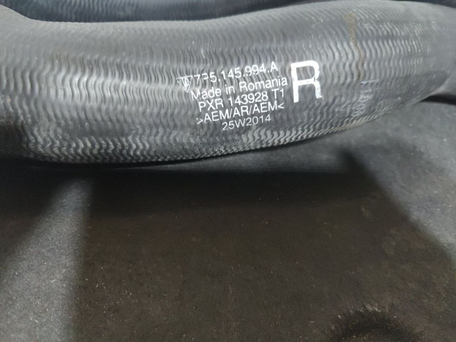 Porsche cayenne 958 рестайл 3.6s патрубок інтеркулера