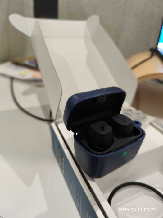 Sennheiser CX True Wireless – caixa + auricular direito (esquerdo avariado)