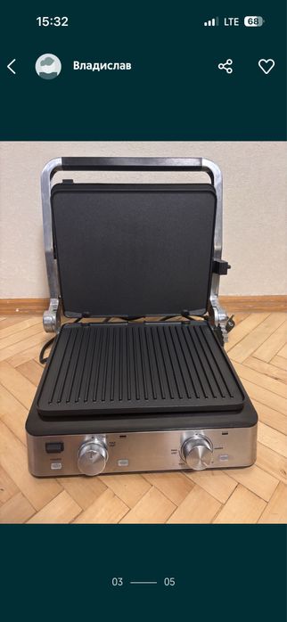 Гриль притискний Delonghi