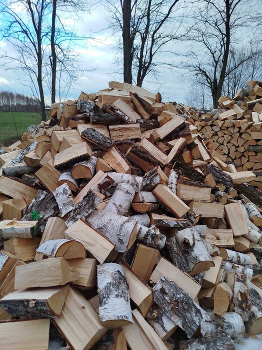 Atrakcyjne ceny! Drewno kominkowe / opałowe brzoza grab buk