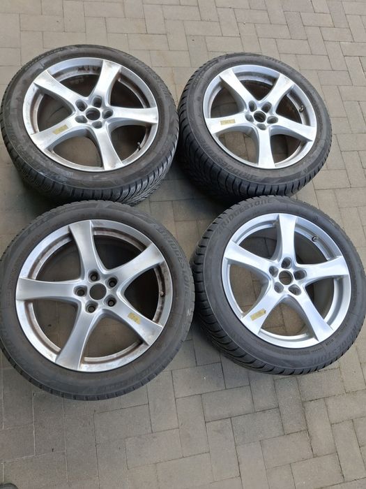 Sprzedam felgi aluminiowe i opony Bridgestone zimówki