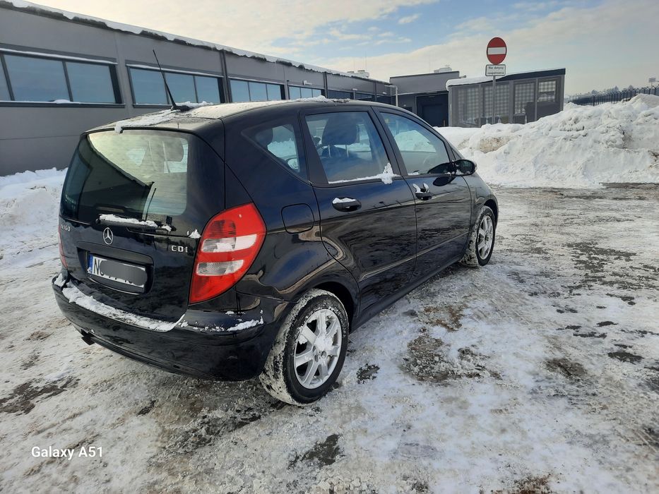 Mercedes A-klasa   2008 rok, Opony zimowe, super stan