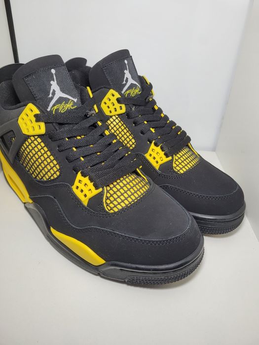 Buty Nike Air Jordan 4 Retro Yellow thunder EUR 43 streetwear drip