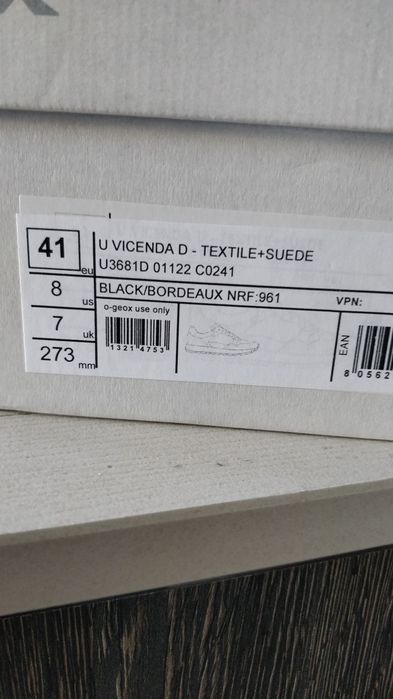 Geox - sapatilhas 41