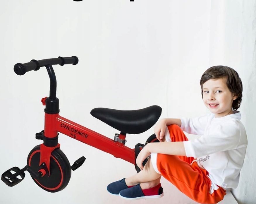 Trójkołowy Rower Bez Pedałów 3X1 1-5 Lat Powystawowy