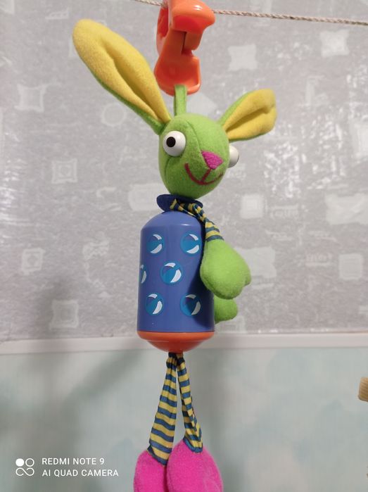 Игрушки-погремушки на коляску