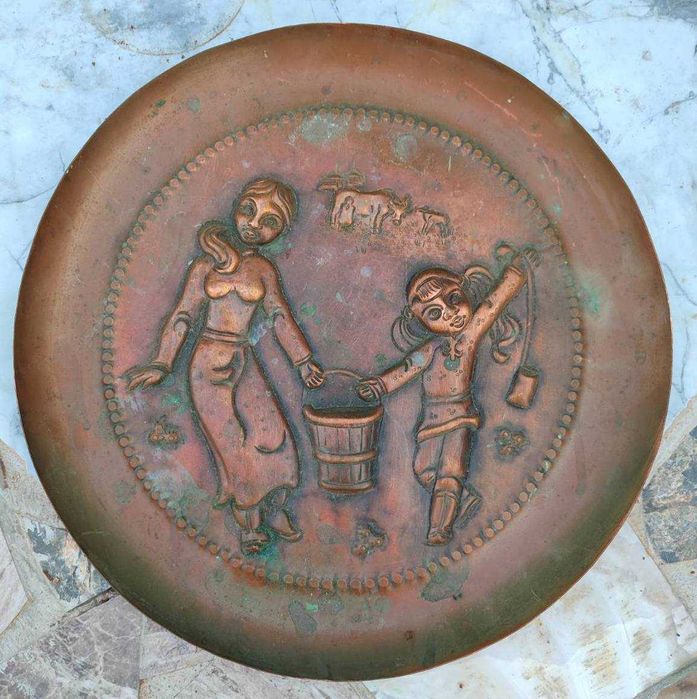 Чеканка медь СССР