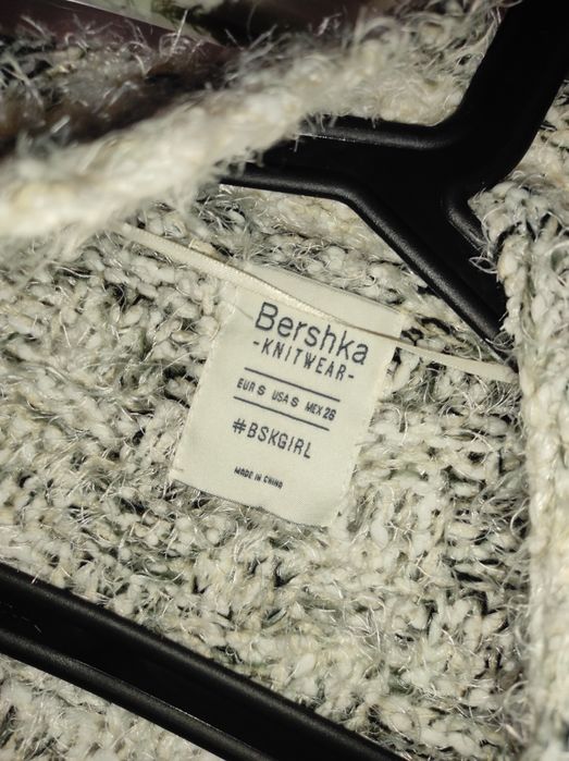 Sweter kardigan damski Bershka S