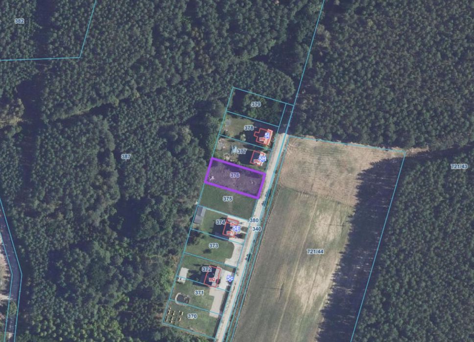 Działka budowlana w otulinie lasów | 900m² | Szer. 20,5m | MPZP 3MN | Różan / Kaszewiec - Widok 2