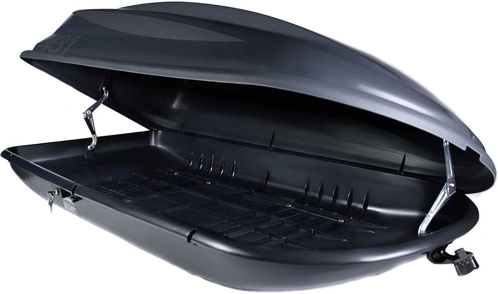 Mala / Box de Tejadilho Tetrax Cam Box Sport 431 – 430L – Cinzento Escuro