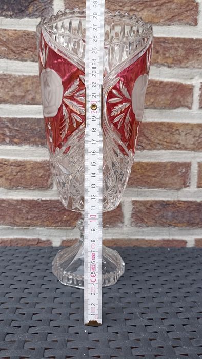 Ваза «Anna Hütte»,  хрусталь, Германия .