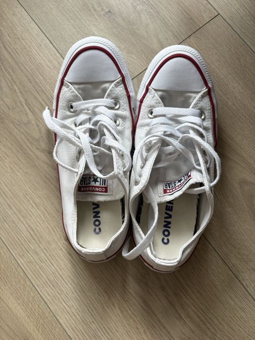 Białe converse 36,5