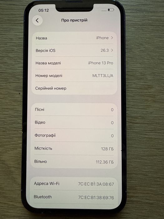 Iphone 13 pro 128 Gb