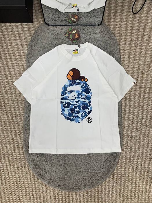 ‼️РОЗПРОДАЖ‼️ Футболка Bape | Чорна, біла | Розміри S, M, L, XL, XXL