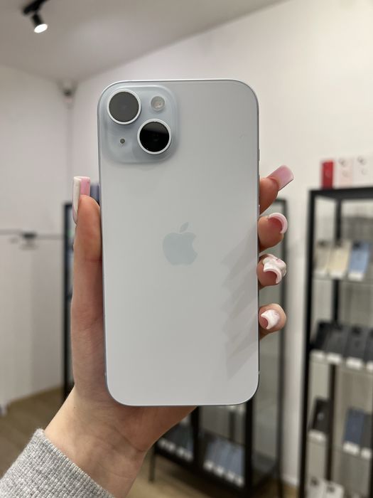 Telefon iPhone 15 128GB Niebieski Apple Gwarancja iTrade