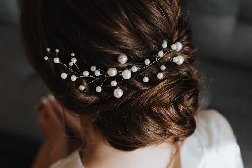 Ozdoba do fryzury ślubnej