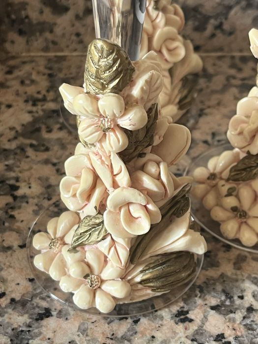 Conjunto de 4 copos de cristal