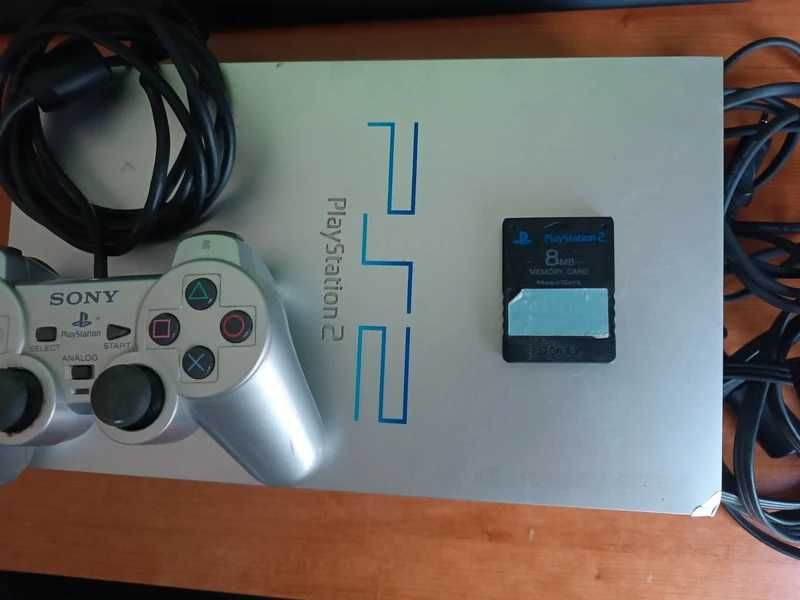Playstation 2 Fat cinza