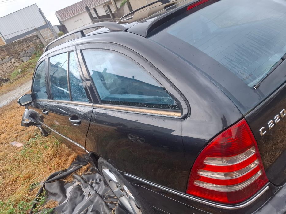 Mercedes c220 2005 acidentado