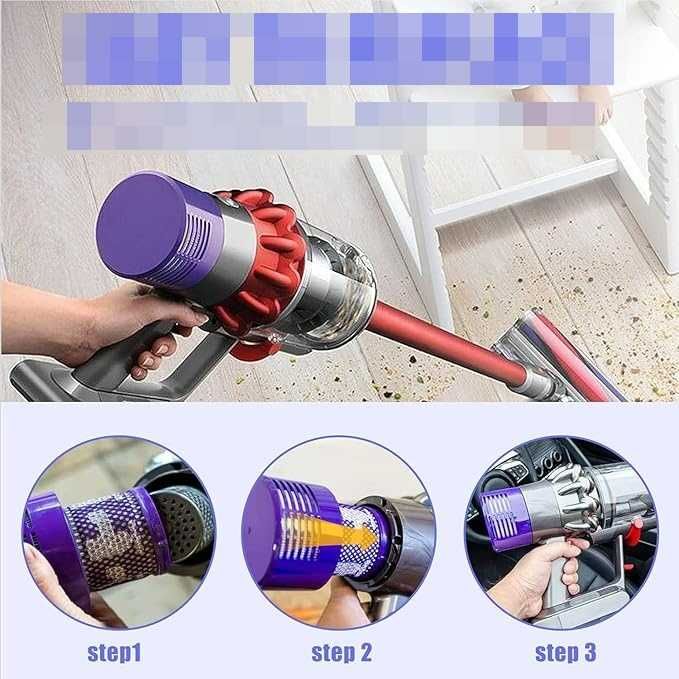 2 x Filtr Hepa  Do  Dyson V10 Cyclone Total ABSOLUTE ANIMAL