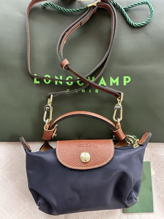 Longchamp Mini Bag granatowa