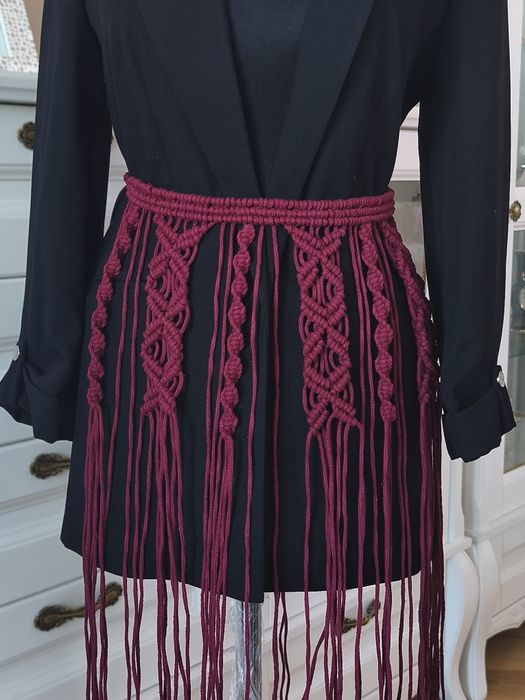 Припинда пояс макраме