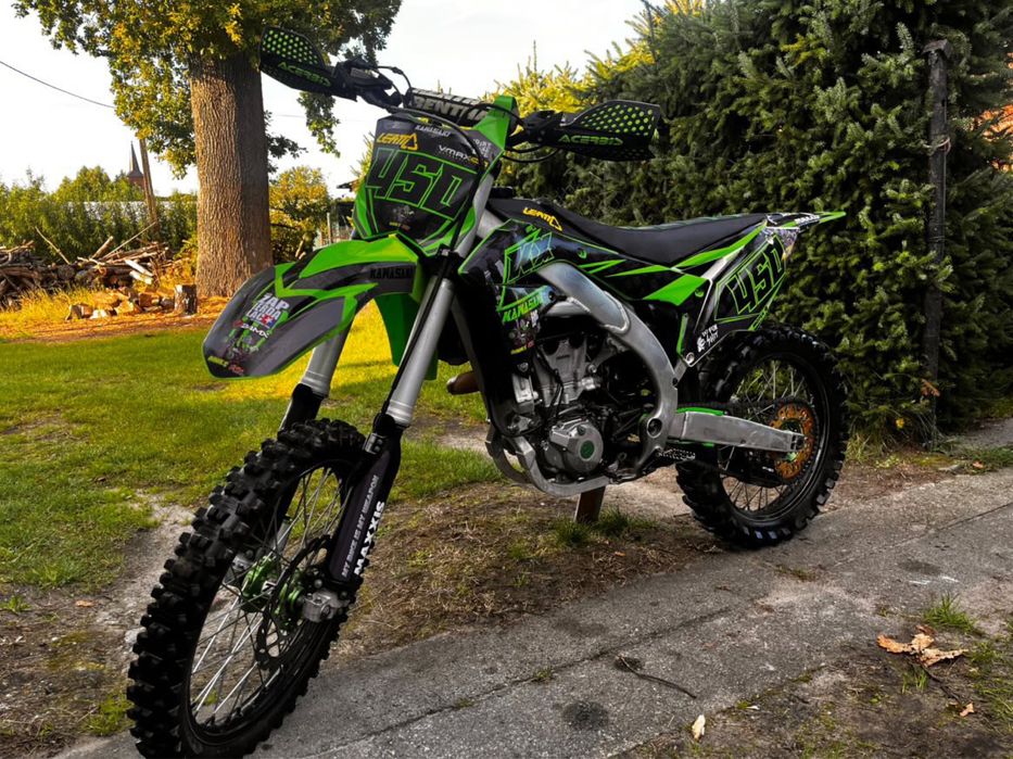 Motorcycle Kawasaki 125 Enduro Targato 450 Dirt Bike Kawasaki 450